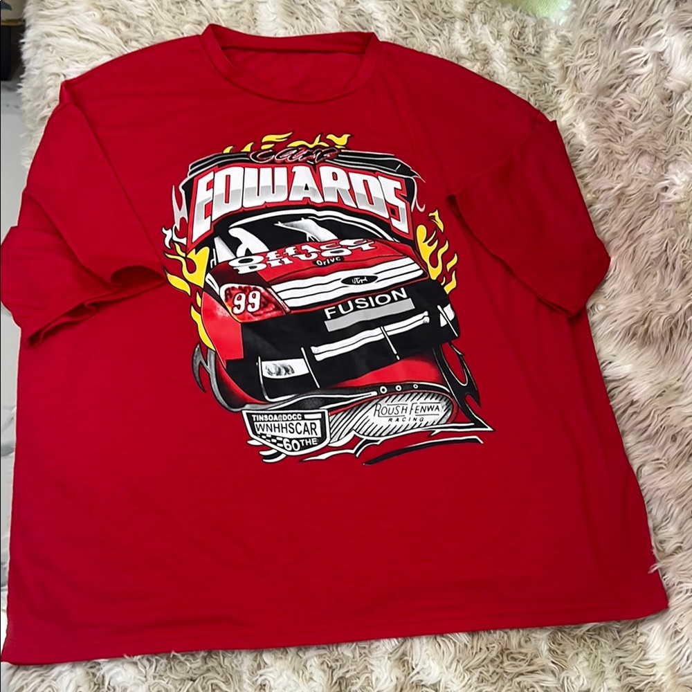 SHEIN Red Graphic Tee
